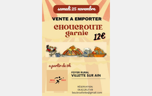 Choucroute à emporter