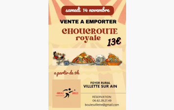 Choucroute à emporter