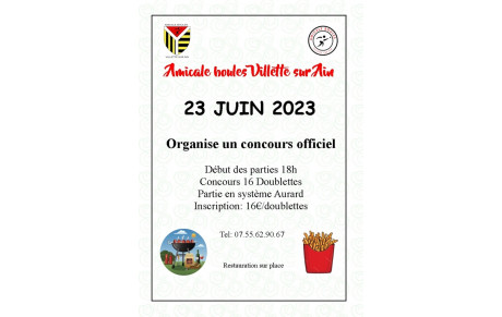 Concours le 23 Juin